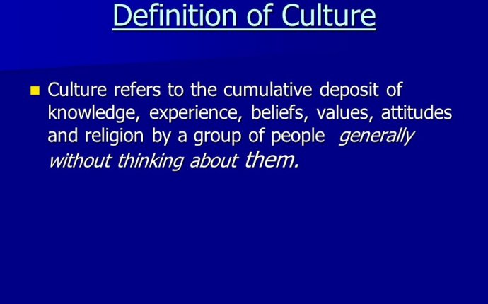 Cultural Diversity Definition